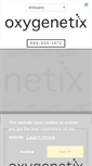 Mobile Screenshot of oxygenetix.com